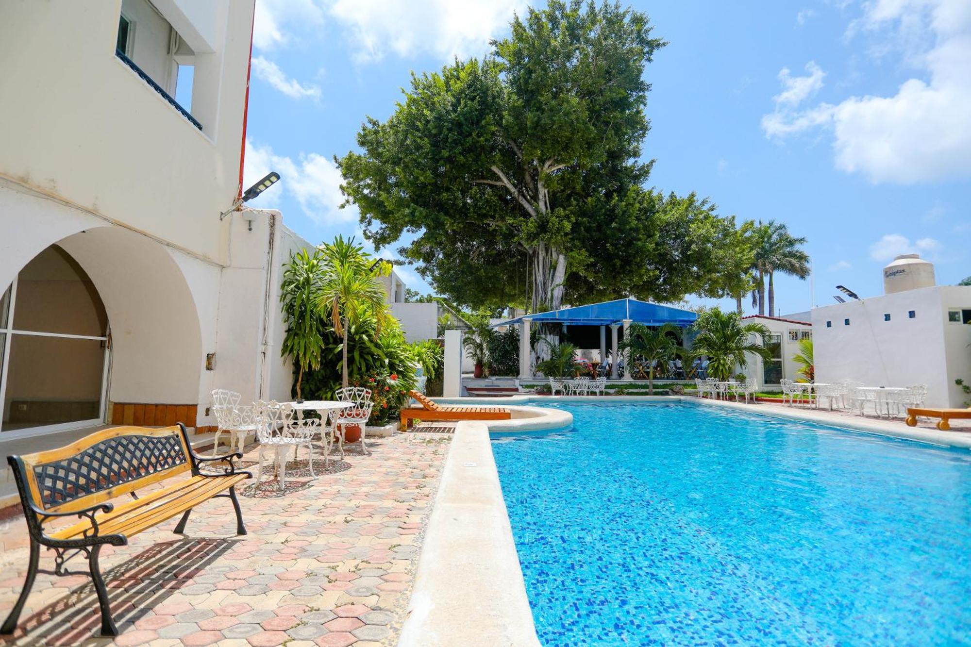 Hotel Maria De Lourdes Канкун Экстерьер фото